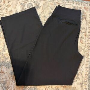 Athleta Black Wide Leg Yoga Pants